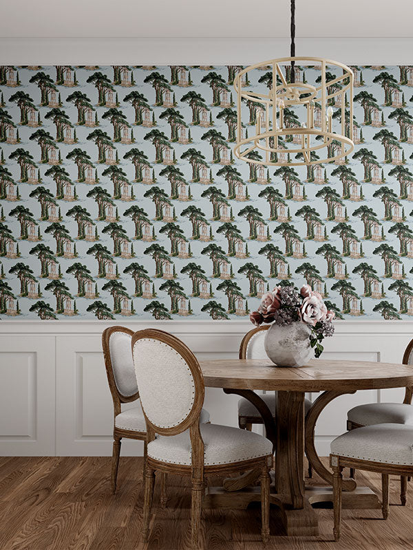 Alcove Toile Wallpaper