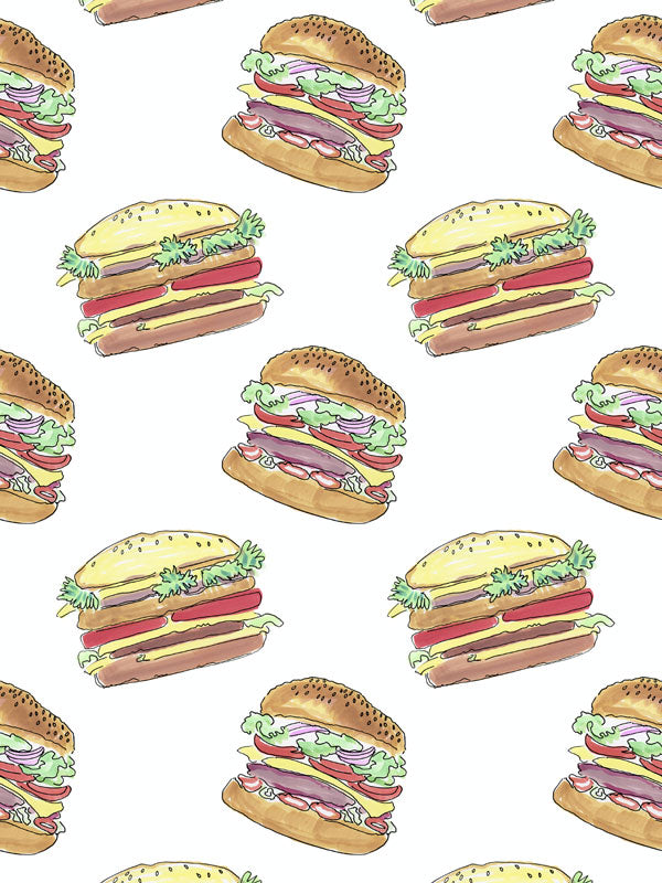 Cheeseburger in Paradise Wallpaper