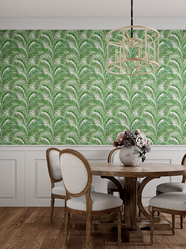 Coconut Palm Leaf Wallpaper