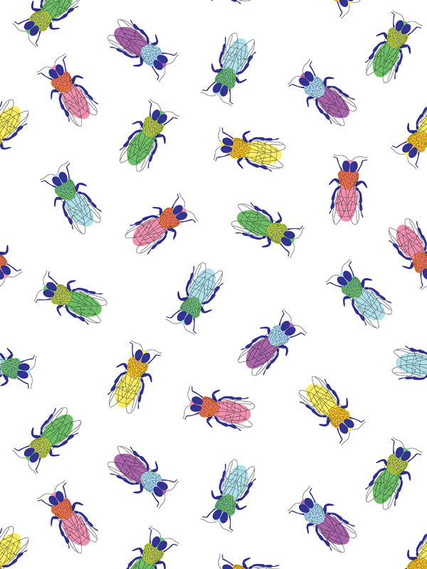 Colorful Honeybee Wallpaper