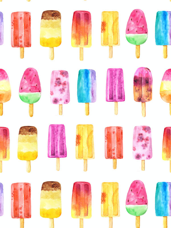 Fruity Popsicle Wallpaper