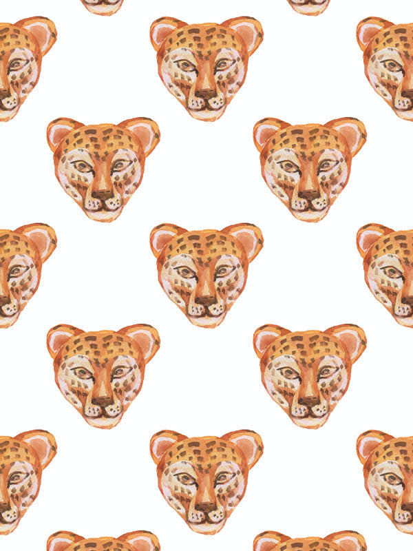 Leopard Head Wallpaper