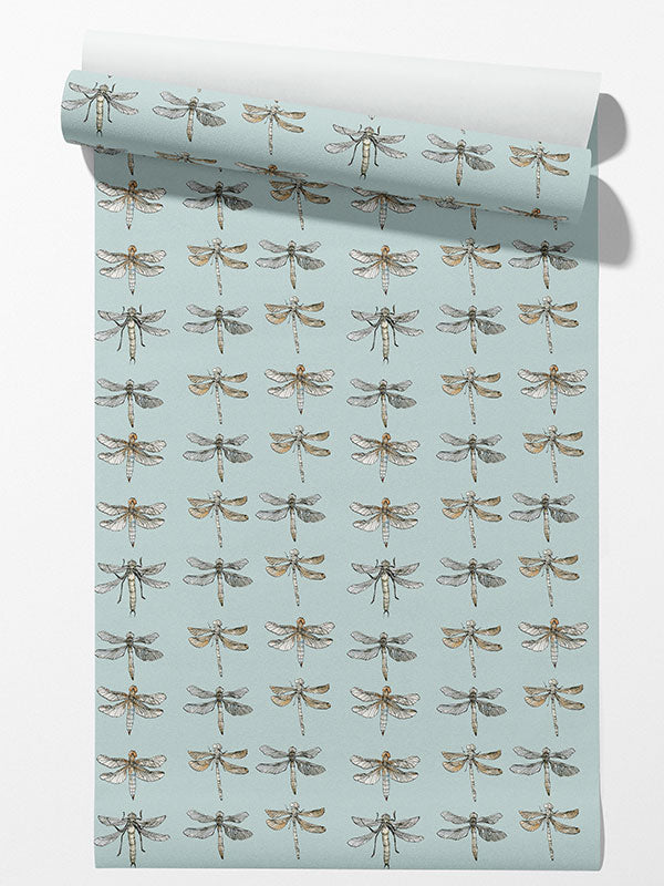 Muted Dragonfly Wallpaper