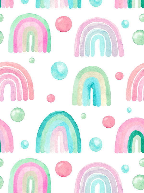 Pastel Rainbow Wallpaper