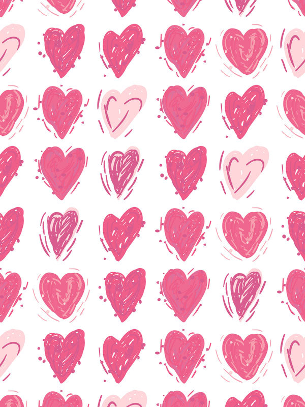 Pink Hearts Wallpaper