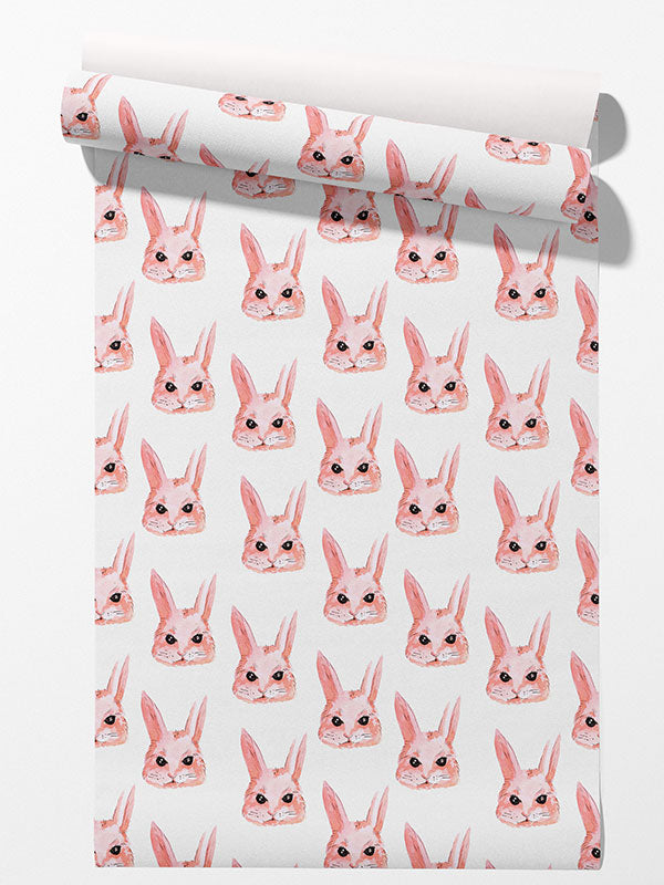 Pink Rabbit Wallpaper