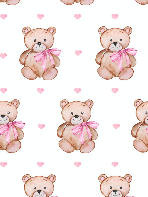 Pink Teddy Bear Wallpaper