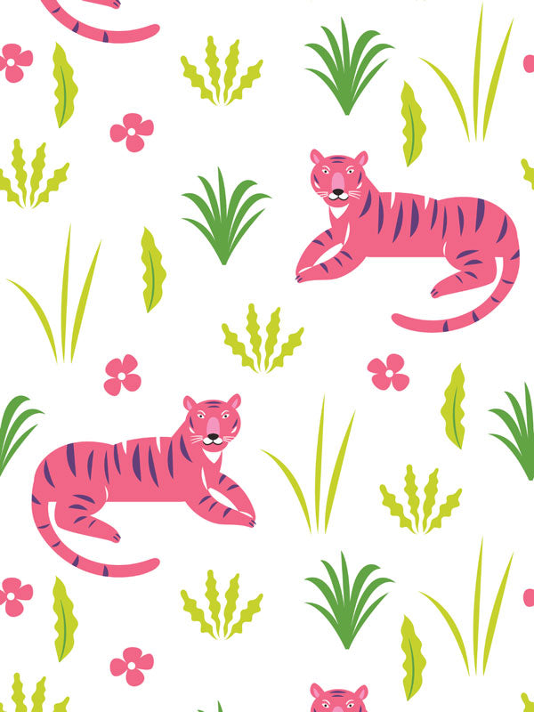 Pink Tiger Wallpaper