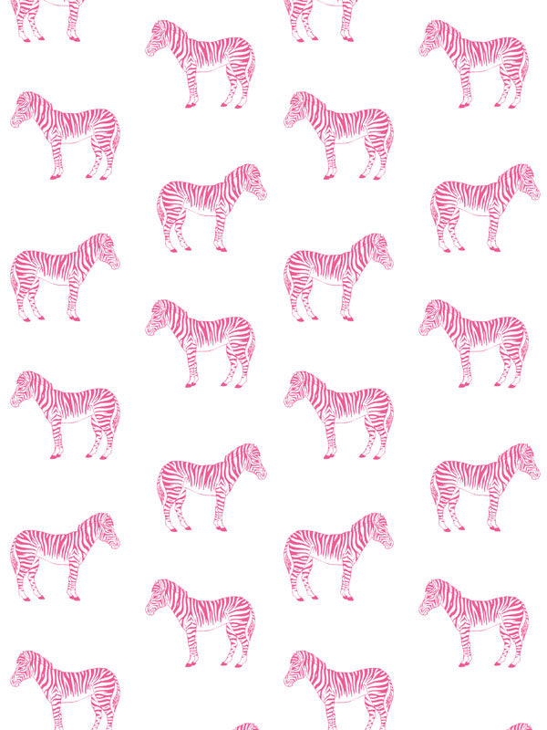 Pink Zebra Wallpaper