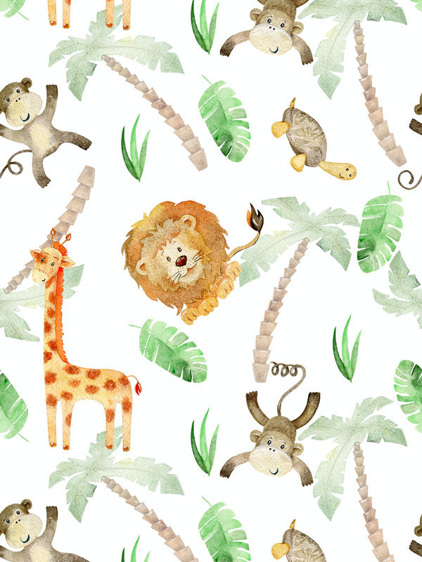 Safari Watercolor Wallpaper