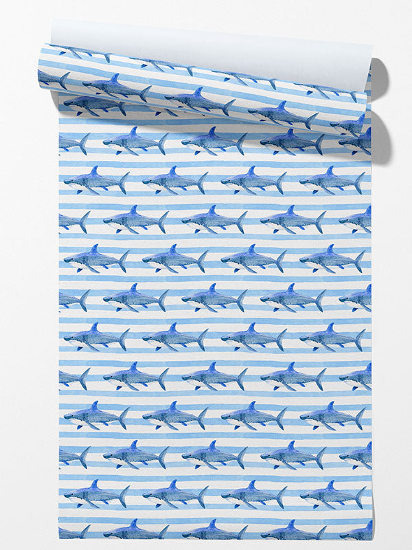 Shark Stripe Wallpaper