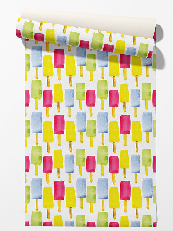 Vibrant Popsicle Wallpaper