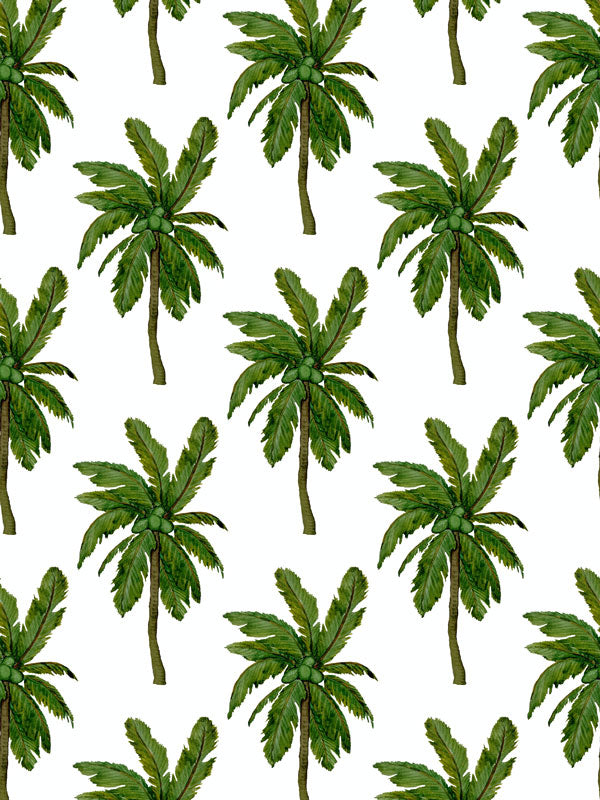 Watercolor Palm Tree Wallpaper